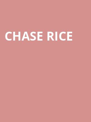 Chase Rice at Bush Hall